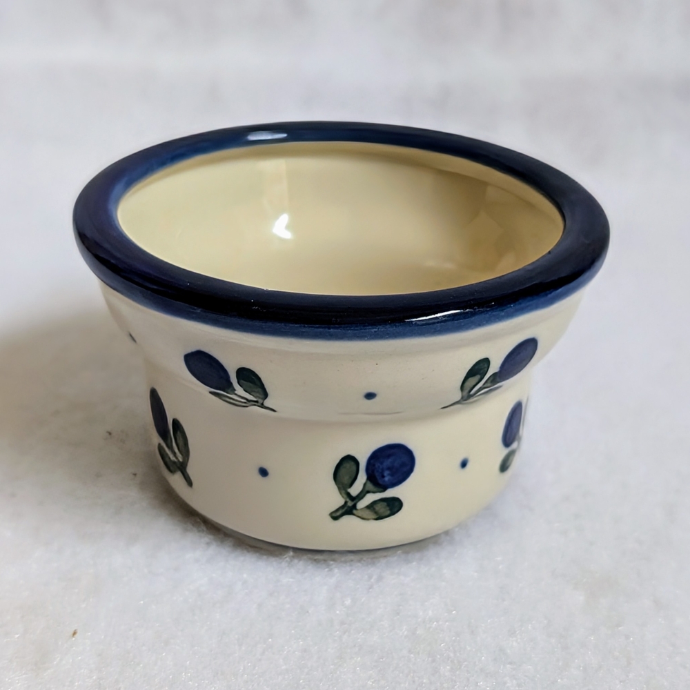 Polish Pottery Wild Blueberry Dish